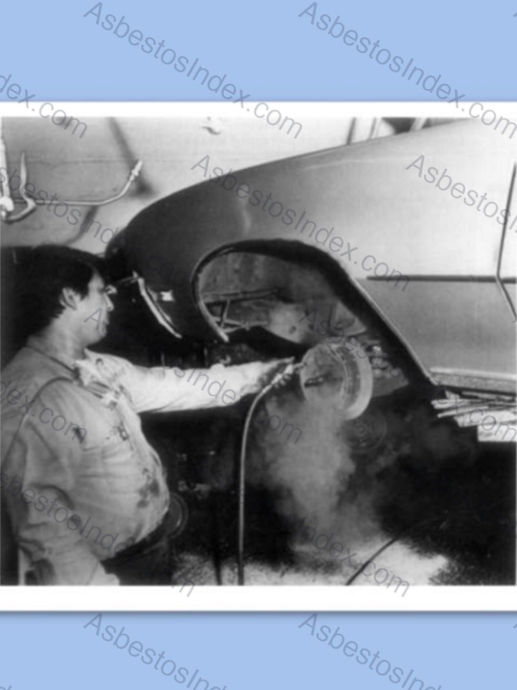Blowing out brake dust with air compressor
