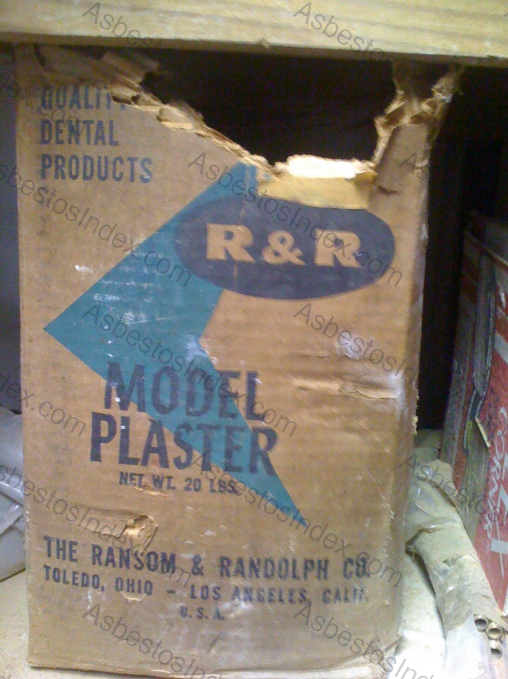 R&R model plaster asbestos content