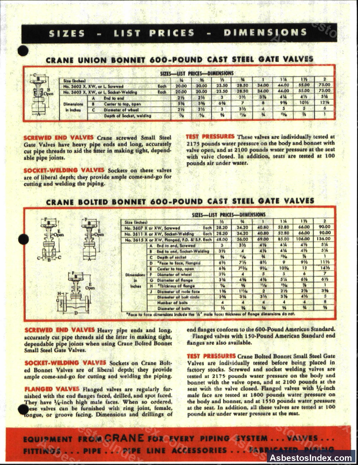 Crane · Catalog Page — Crane