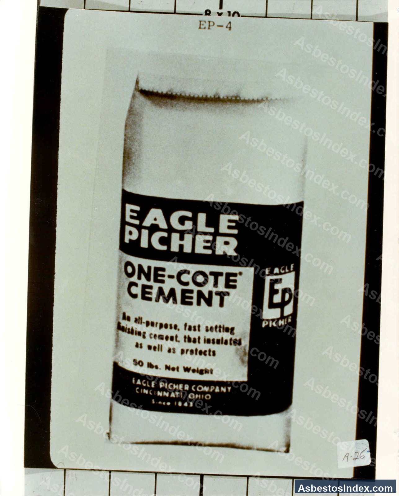 Eagle Picher · Label / Packaging — Eagle Picher