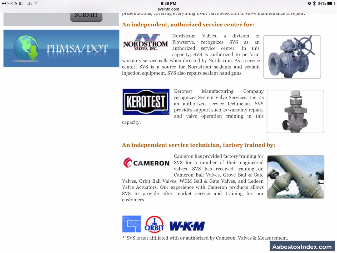Cameron Pumps · Documentation — Cameron Pumps