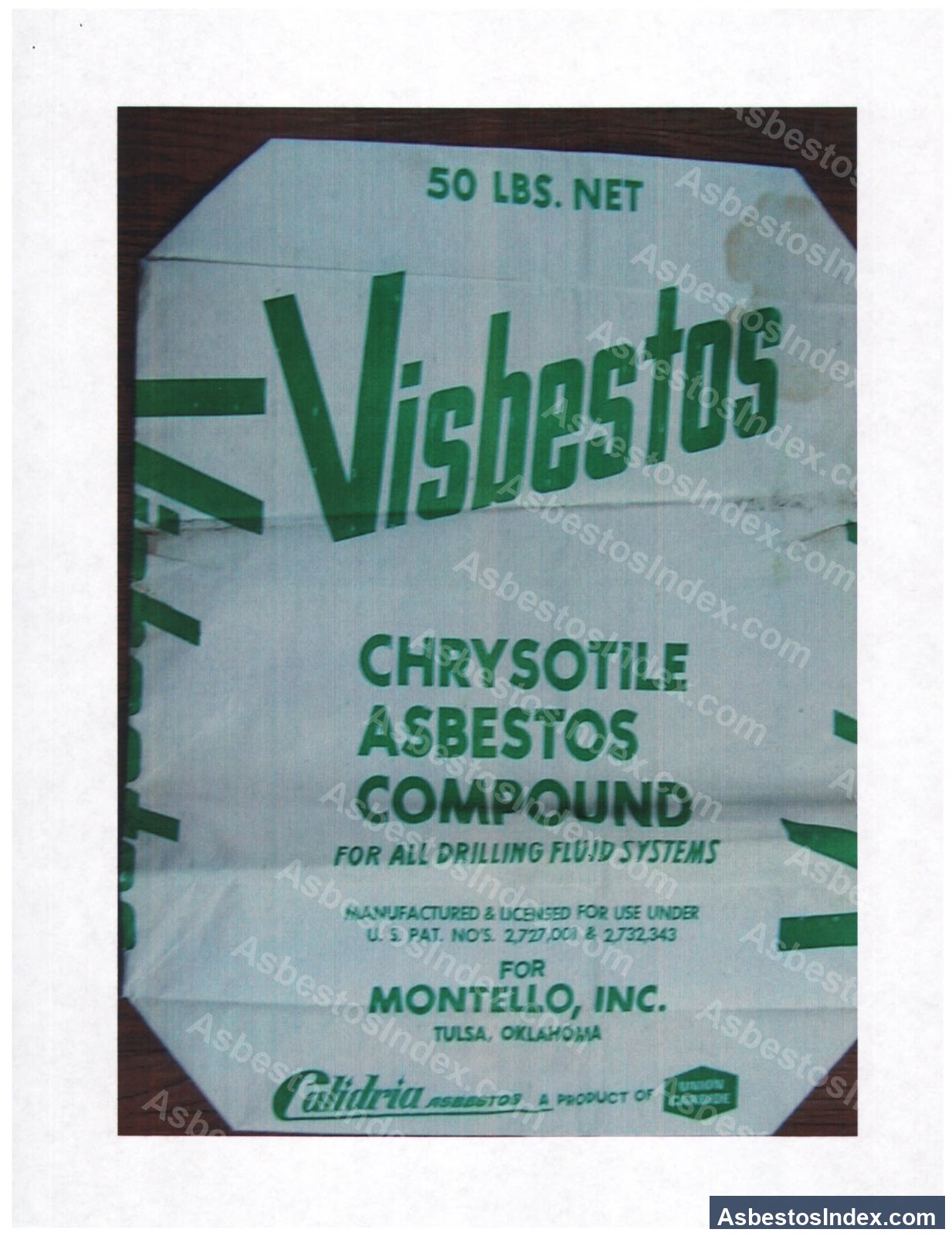 Union Carbide · Label / Packaging — Union Carbide