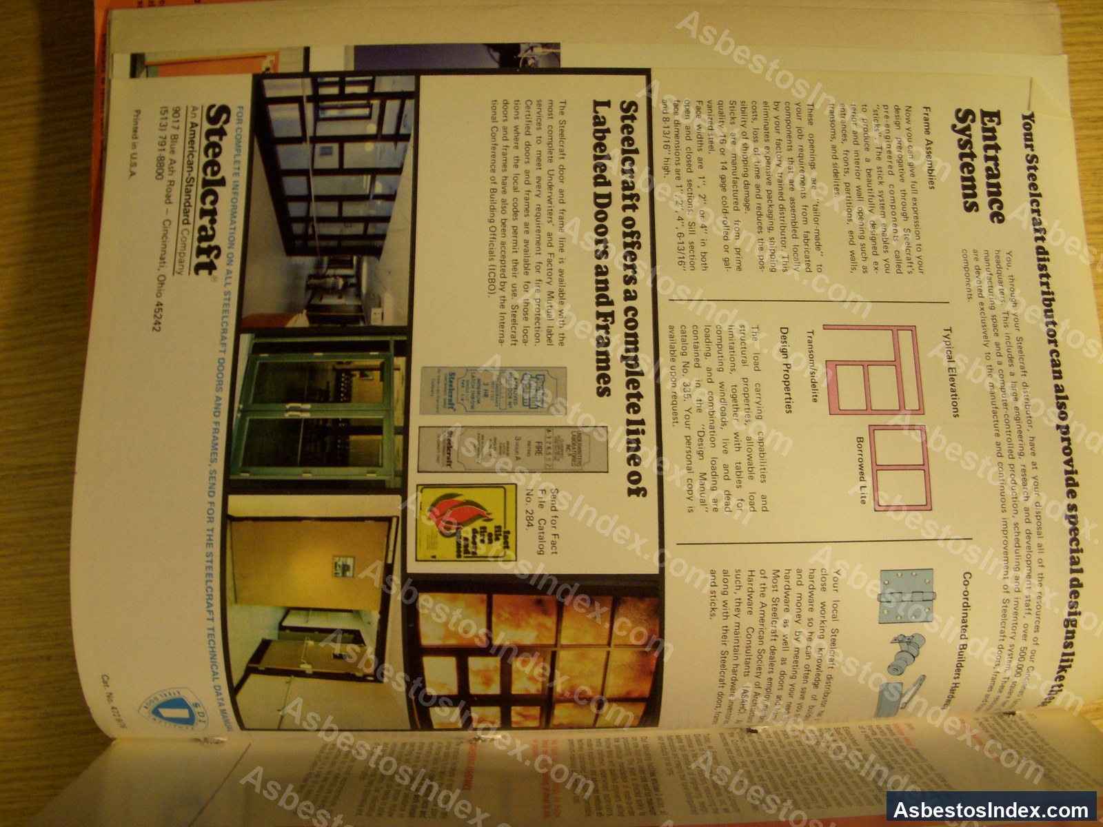Fire Doors · Catalog Page