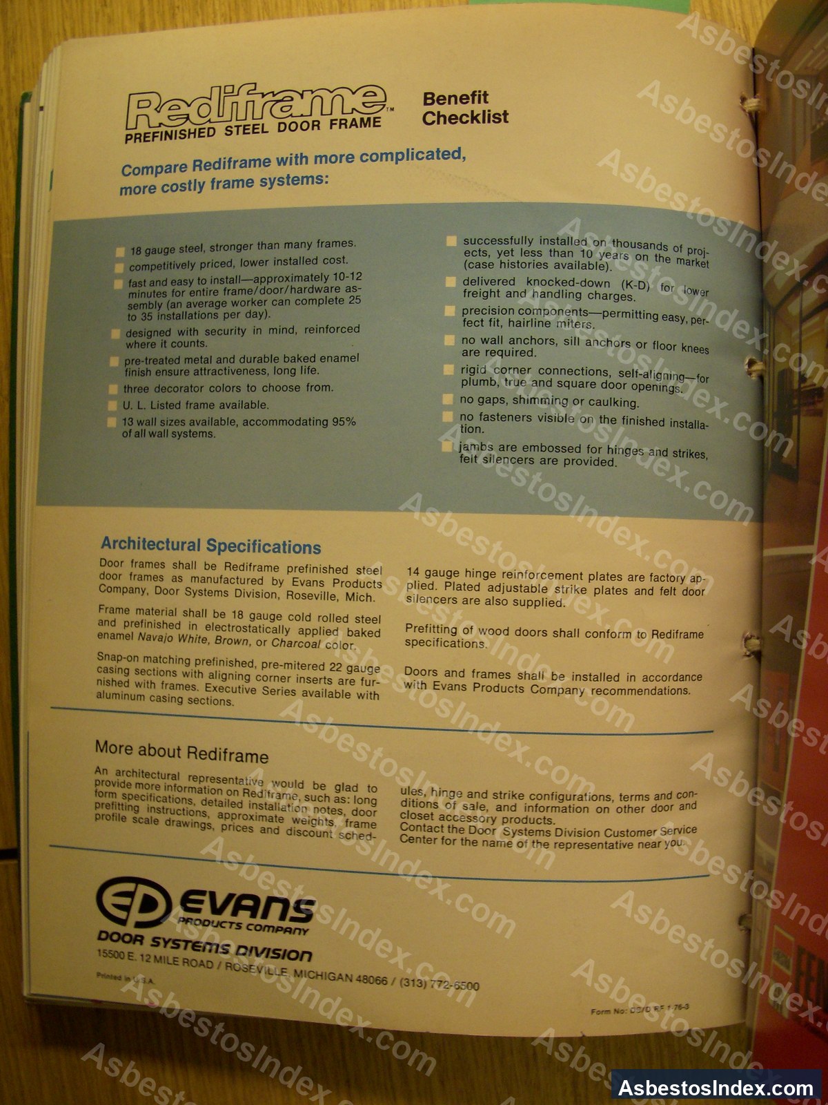 Fire Doors · Catalog Page