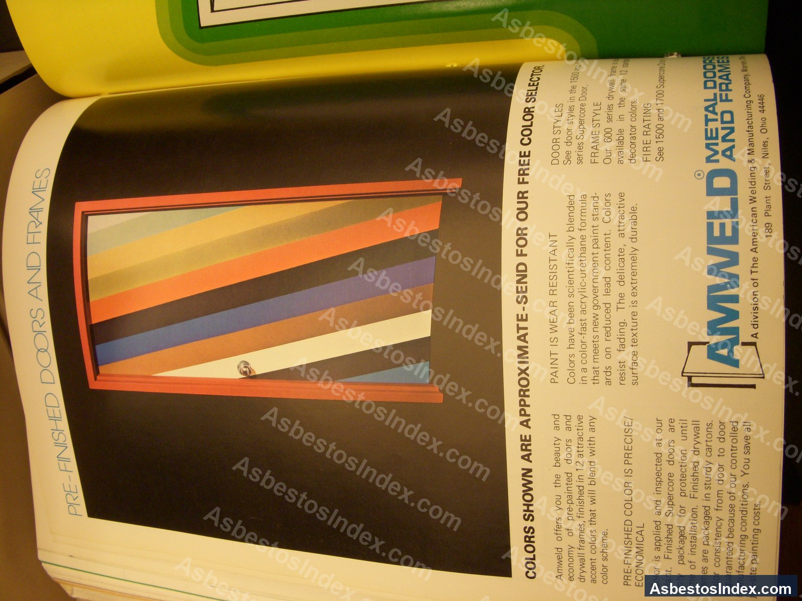 Fire Doors · Catalog Page