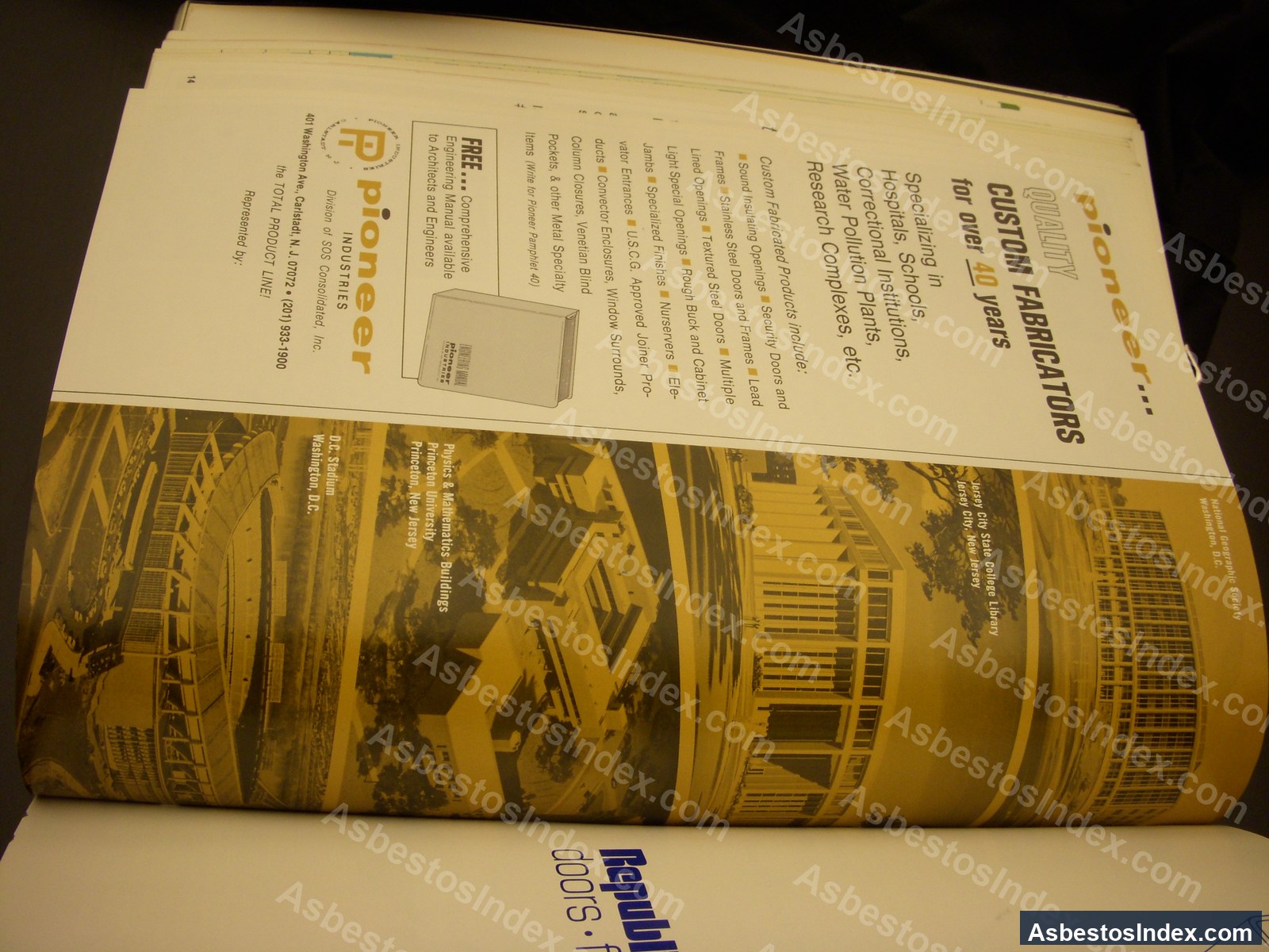 Fire Doors · Product Specimen