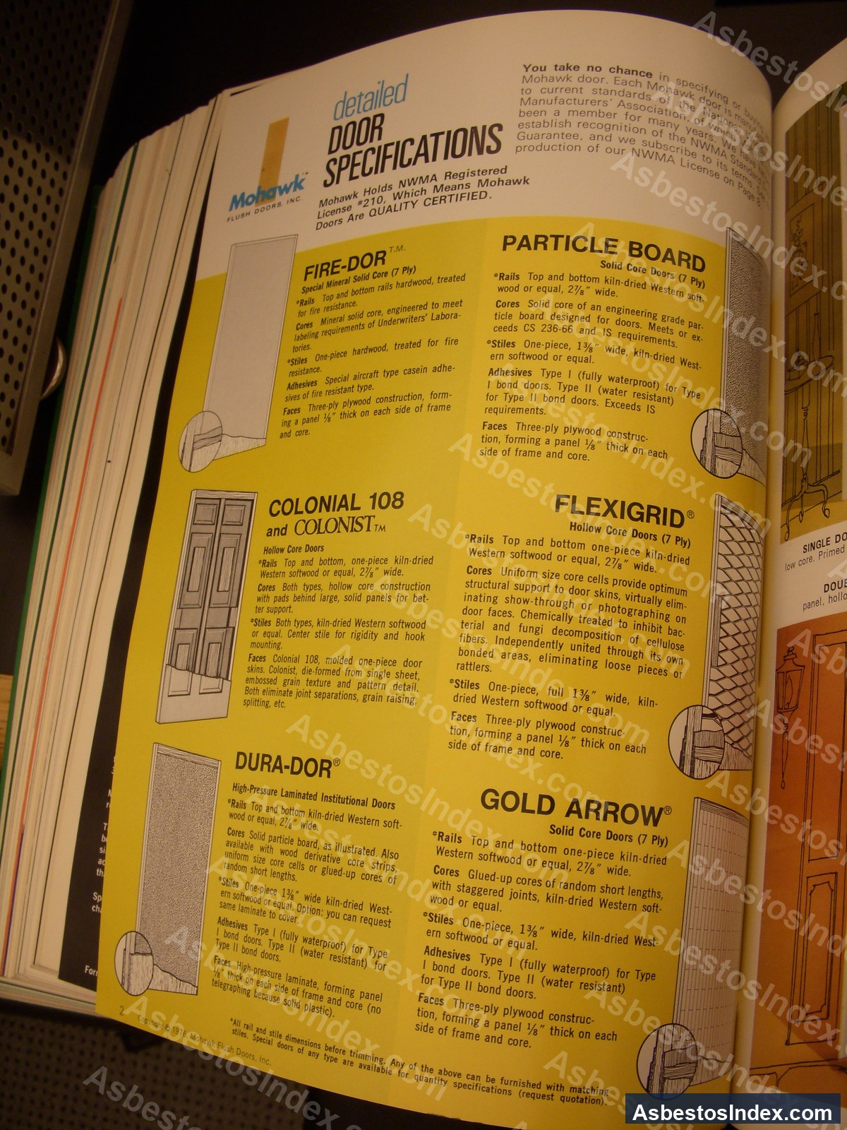 Fire Doors · Catalog Page