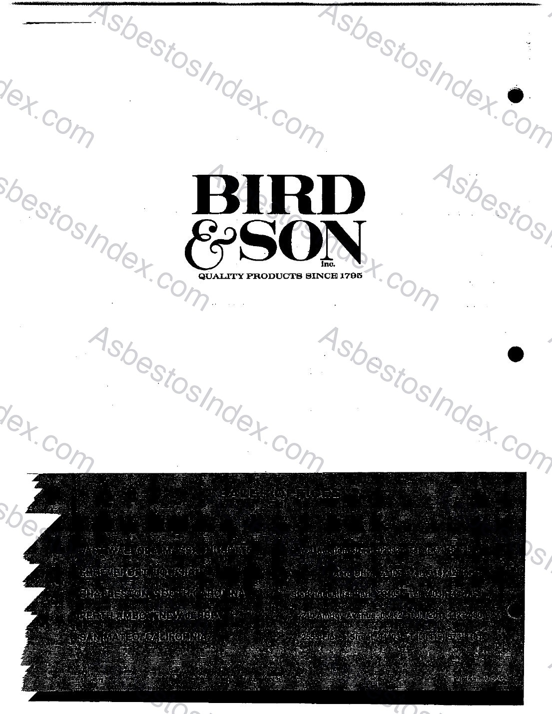 Bird Son Roofing · Documentation — Bird Son Roofing