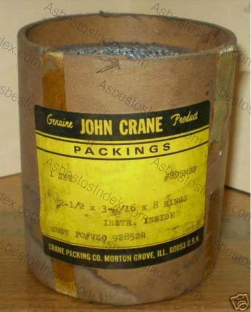 Braided asbestos pump packing — John Crane